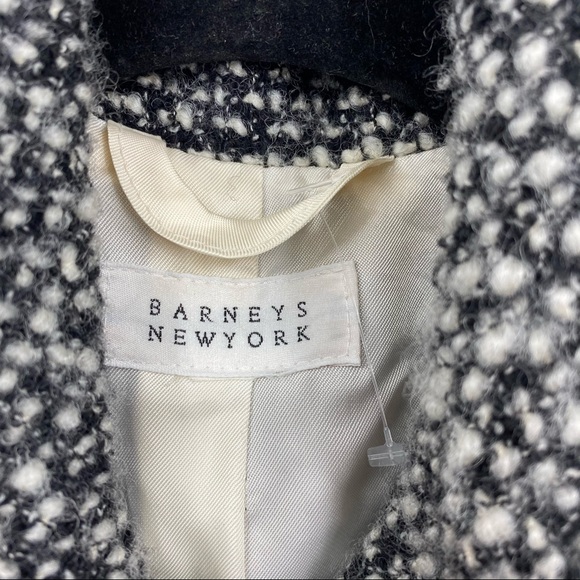 Barneys New York Virgin Wool Coat Vintage Italy - Picture 4 of 9